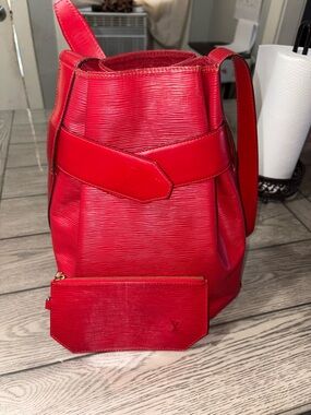 Louis Vuitton Bucket Bag with Removable Pouch